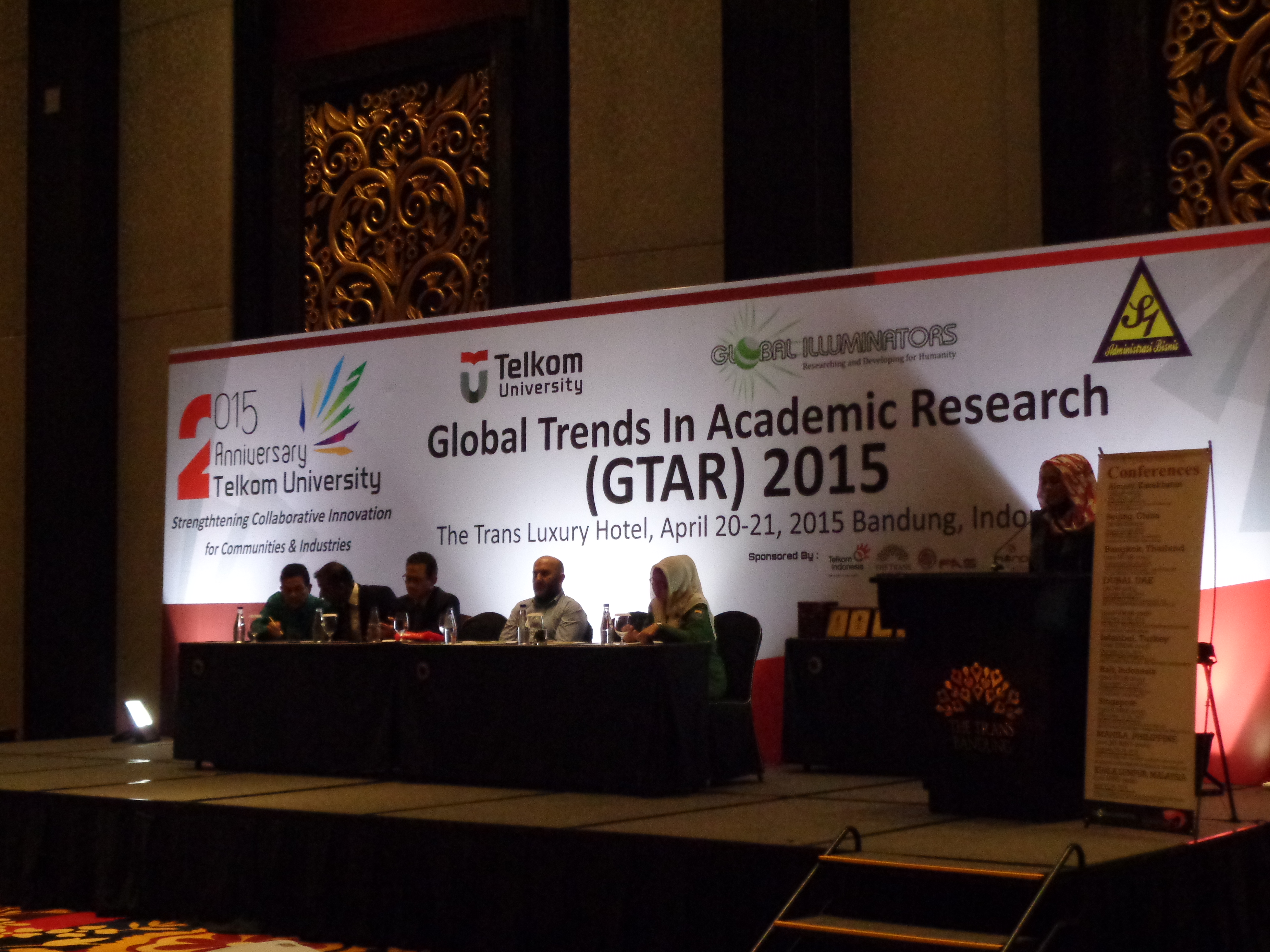 International Conference: Global Trends on Academic Research 2015