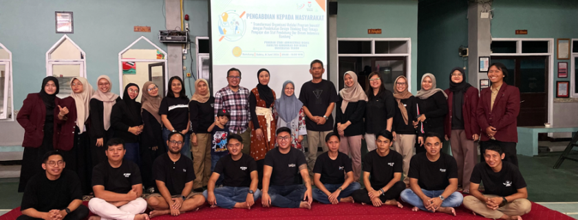 Sivitas Adbis Telkom University Adakan Pelatihan Design Thinking untuk Tenaga Operasional Anak Berkebutuhan Khusus di Bandung