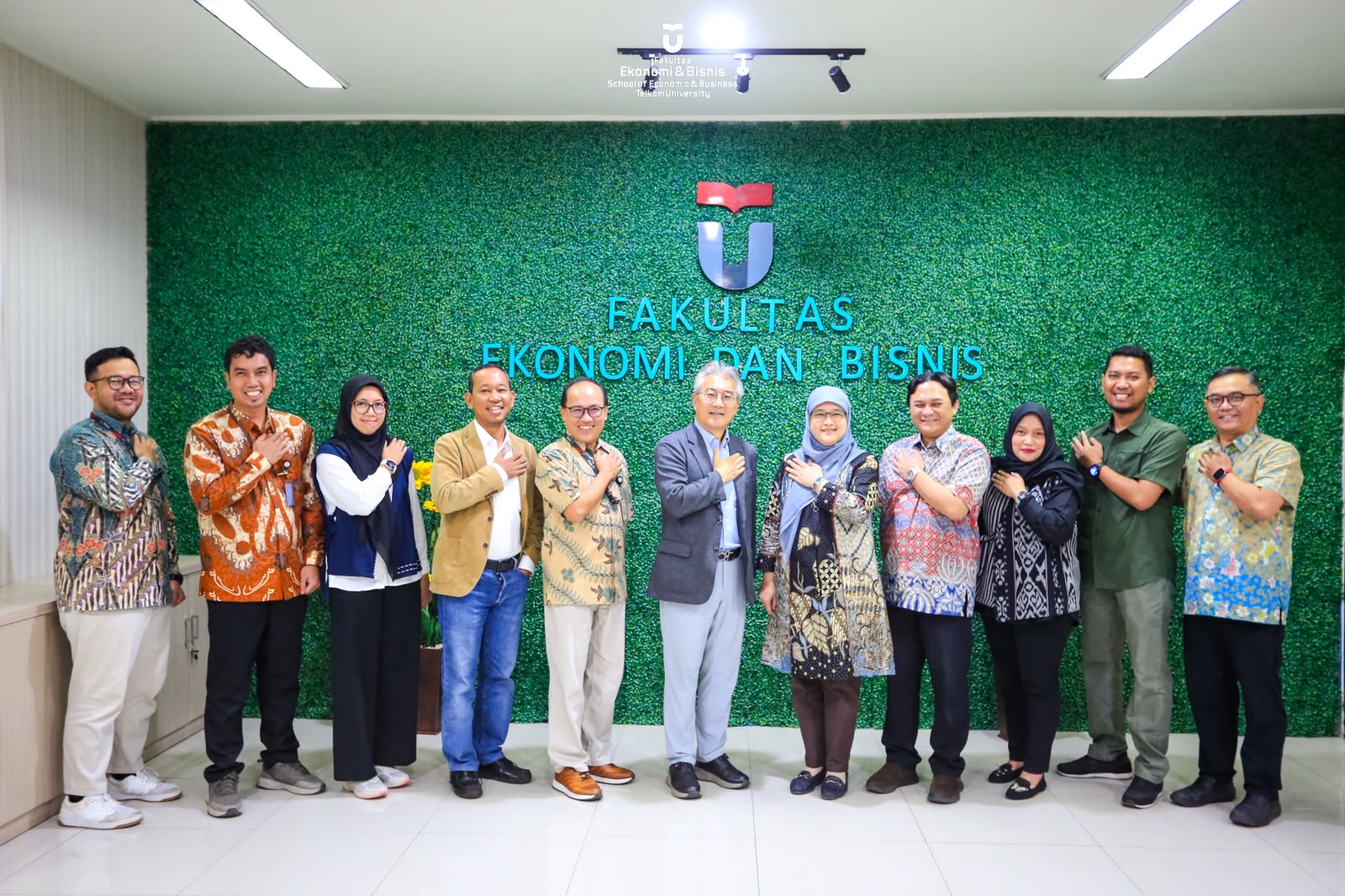 Adbis FEB Telkom University Perkuat Jejaring Global Bersama Woosong University Korea Selatan